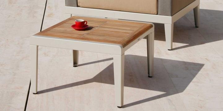 Aura 26" Square Side Table