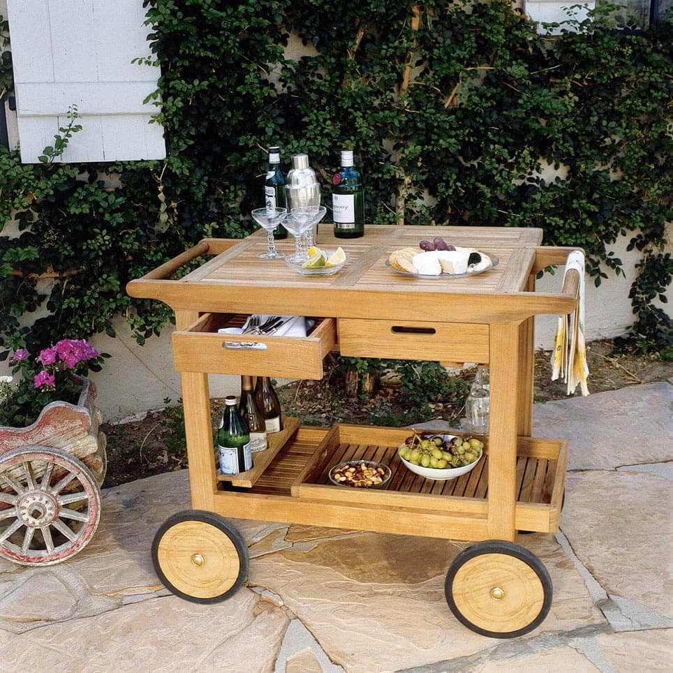 Serving Cart w/ Wheels