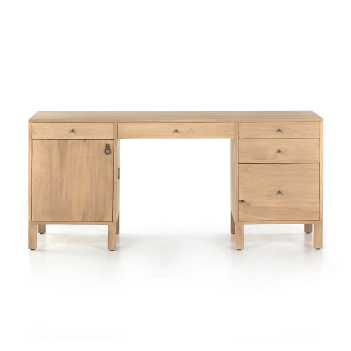 Isador Executive Desk, Dry Wash Poplar