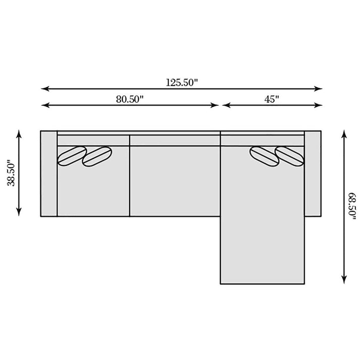 Nest Sofa Sectional by Bernhardt