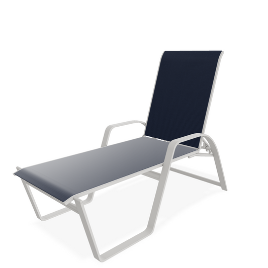 Aruba Four Position High Bed Stacking Lay Flat Chaise