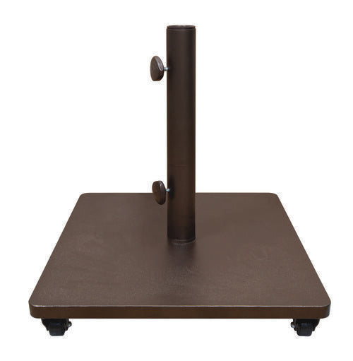 120 lb Steel Plate Base with Casters