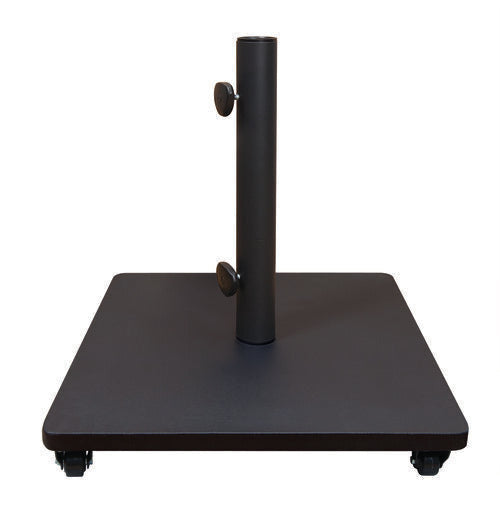 120 lb Steel Plate Base with Casters