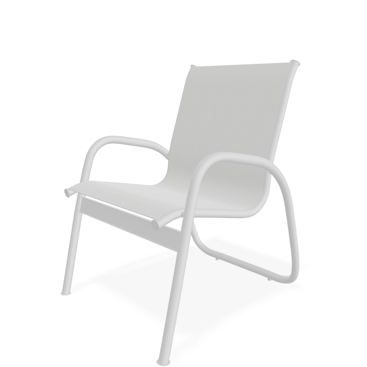 Gardenella Sling Stacking Arm Chair