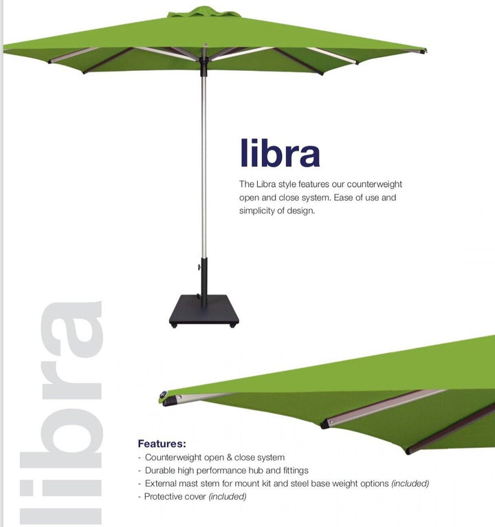 Libra Square Umbrellas