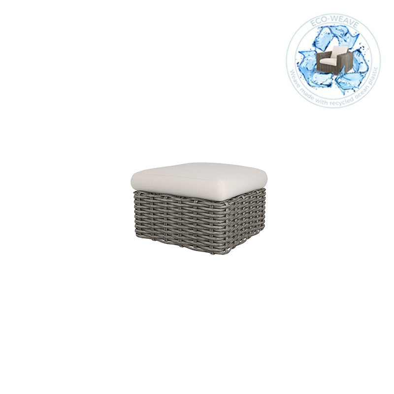 Mia Ottoman - Fog/Static Snow