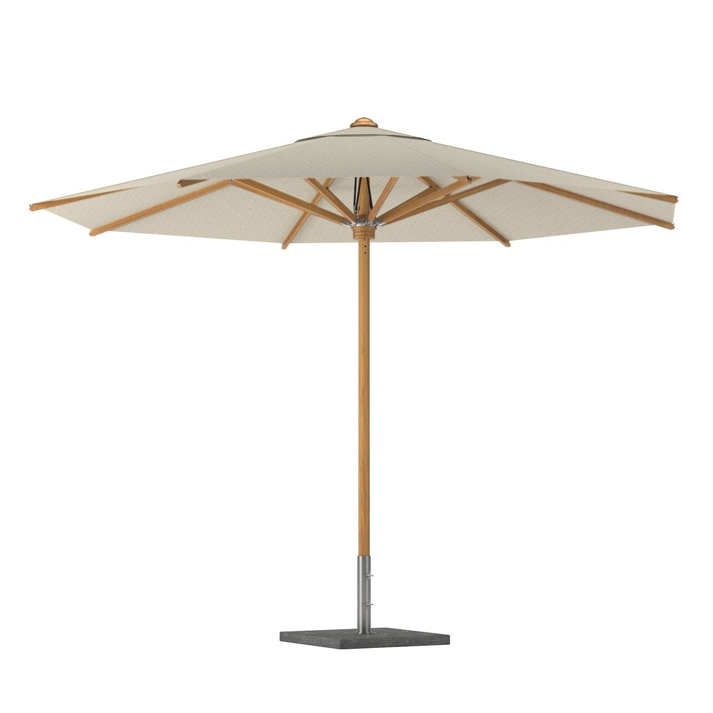 11.5' Shady Umbrella w/ Teak Frame