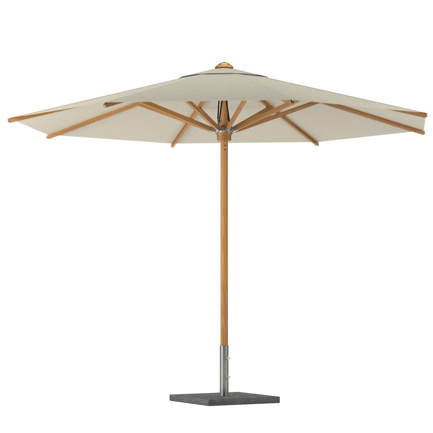 11.5' Shady Umbrella w/ Teak Frame