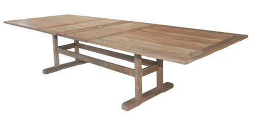 Stern Double Extendable Dining Table, 78"-113"