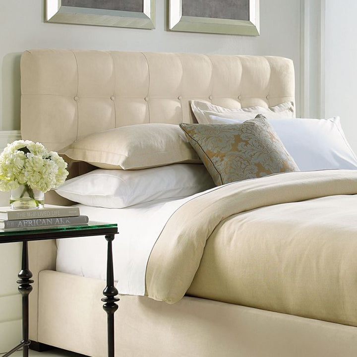 Avery Button-Tufted Complete Bed
