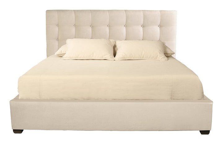 Avery Button-Tufted Complete Bed