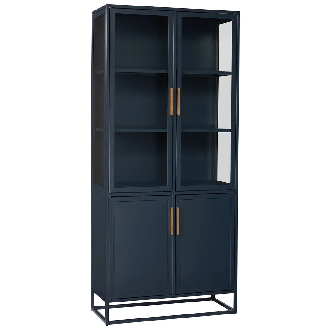 Santorini Tall Metal Kitchen Cabinet