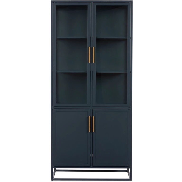 Santorini Tall Metal Kitchen Cabinet